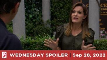YOUNG AND RESTLESS 9-28-22 SPOILER